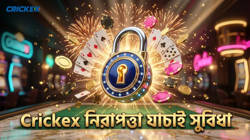 Crickex প্ল্যাটফর্মে নিরাপত্তা যাচাইয়ে স্ব-নিয়ন্ত্রণ সুবিধা