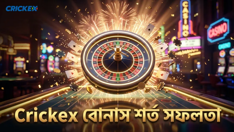 Crickex প্রমোশন ও বোনাস পাওয়ার ৫টি সহজ ধাপ 2 বাজির শর্তাবলী বুঝে নেওয়া Crickex বোনাস ব্যবহারে সফলতার চাবিকাঠি।