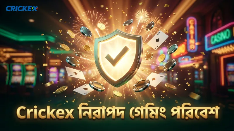 Crickex প্ল্যাটফর্মে নিরাপদ গেমিং পরিবেশ ও বুলেট ট্র্যাকিং