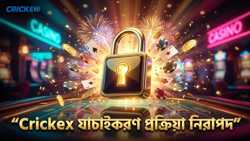 Crickex উইথড্রয়ালে নির্ভরযোগ্য যাচাইকরণ প্রক্রিয়া