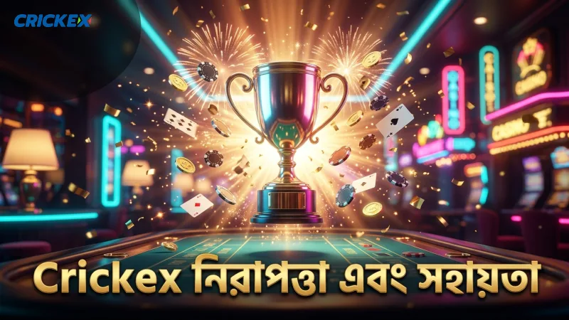 Crickex এর নিরাপত্তা নীতি এবং গ্রাহক সহায়তা নিশ্চিত করে নিরাপদ লেনদেন