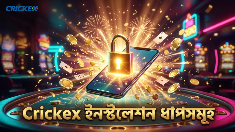 আপনার ফোনে Crickex অ্যাপ ডাউনলোড করবেন যেভাবে 2 স্মার্টফোনে Crickex অ্যাপ ইনস্টল করার সঠিক ধাপসমূহ
