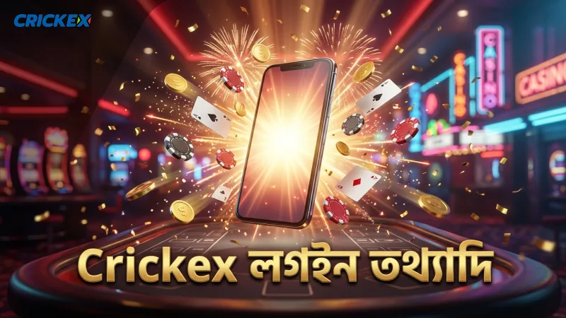 Crickex লগইন প্রক্রিয়ার জন্য প্রয়োজনীয় তথ্যাদি