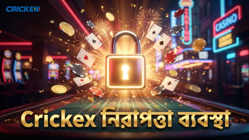 Crickex এর দ্বি-স্তর নিরাপত্তা ও ফিশিং প্রতিরোধ ব্যবস্থার চিত্র